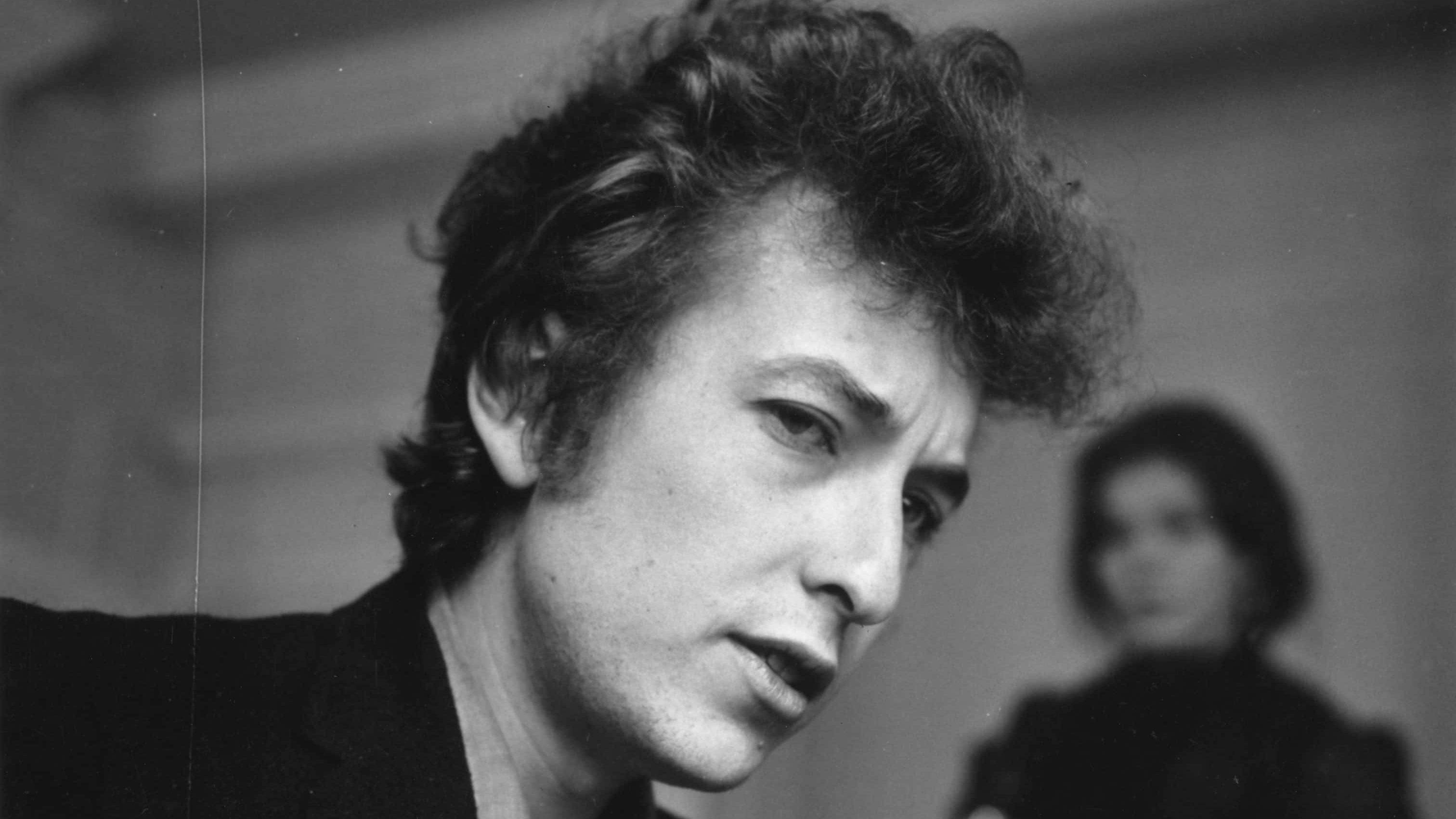 American electric folk singer songwriter Bob Dylan (born Robert Zimmerman)