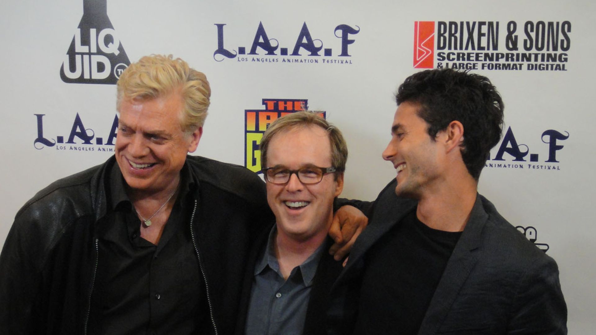 File:LA Animation Festival - Iron Giant screening with Christopher McDonald, Brad Bird, and Eli Marienthol (6852465656).jpg