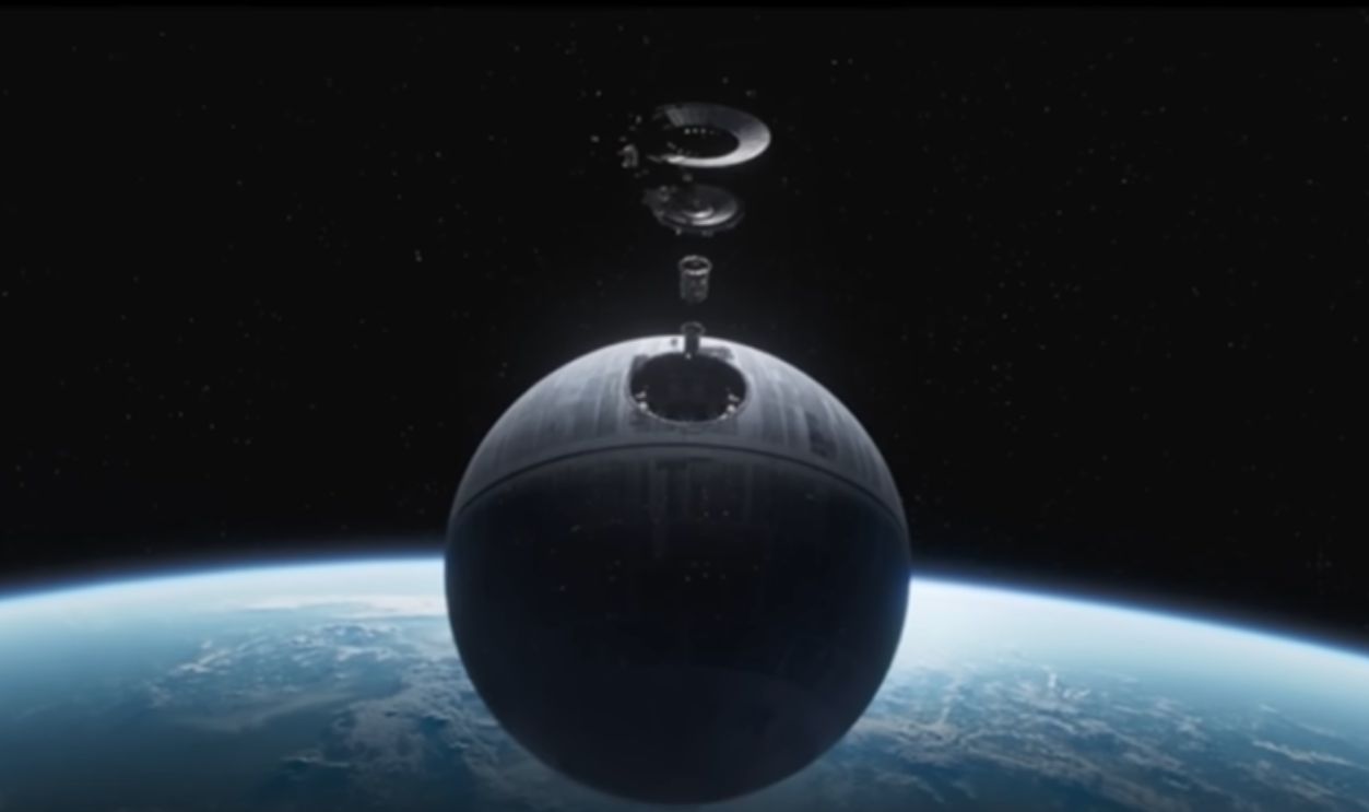 Screenshot from Star Wars: A New Hope (1977)