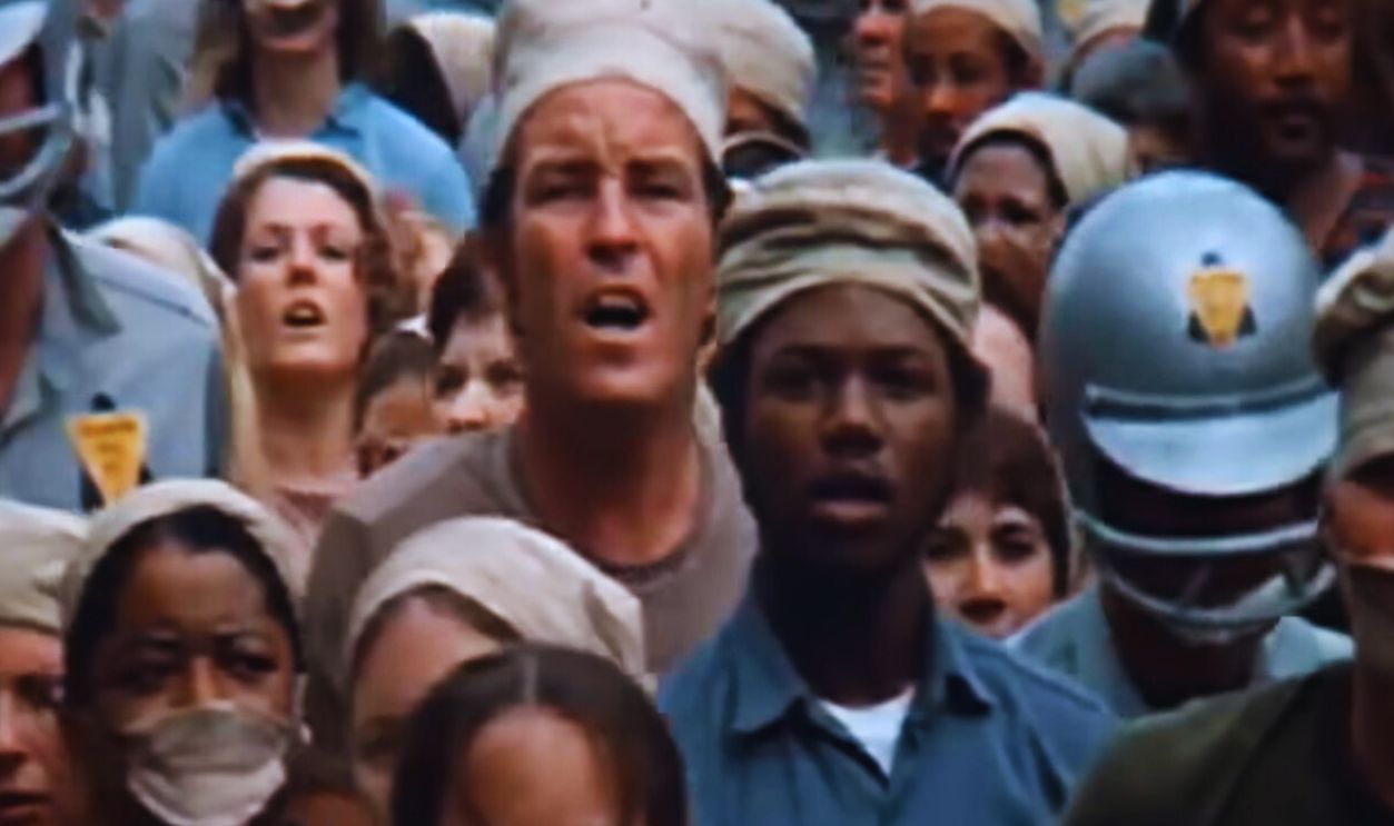 Screenshot from Soylent Green (1973)