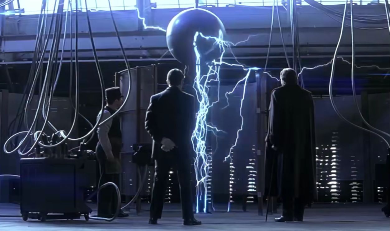 Screenshot from The Prestige (2006)