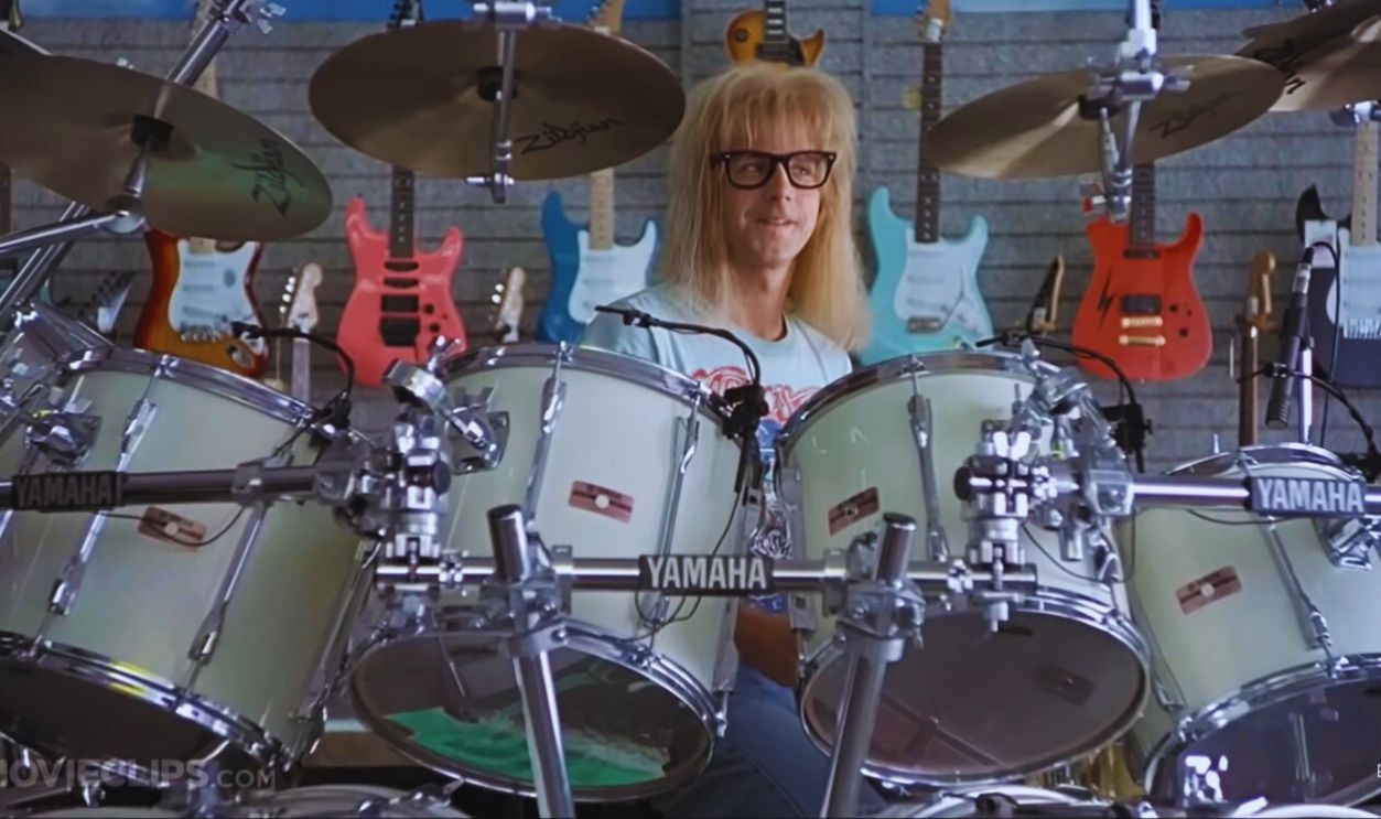 Screenshot from Wayne’s World (1992)