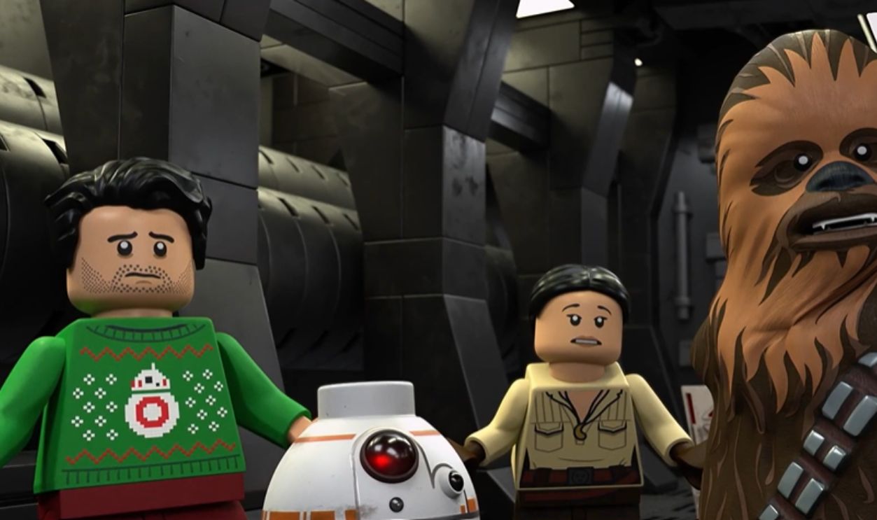 Screenshot from The Lego Star Wars Holiday Special (2020)