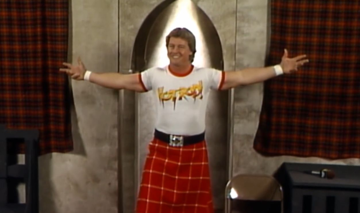 Screenshot from WWE Biography: 