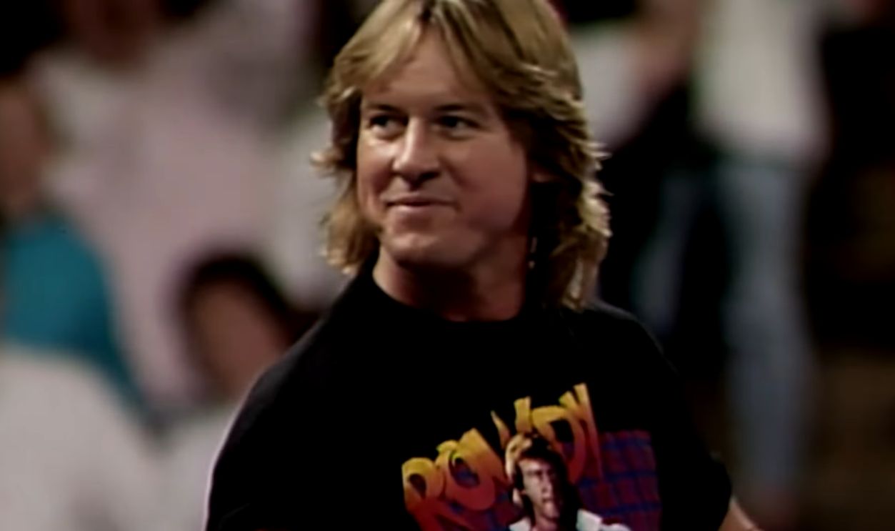 Screenshot from WWE Biography: 