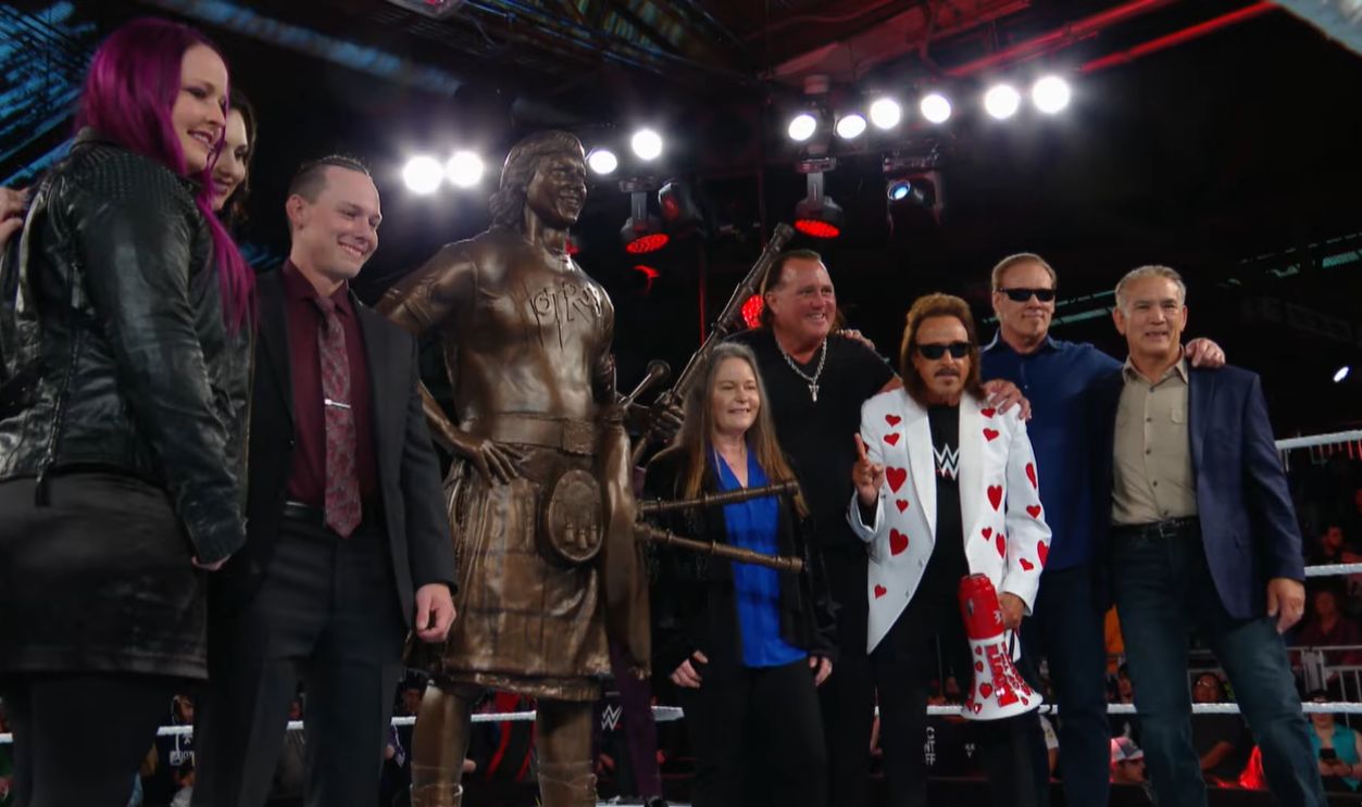 Screenshot from WWE Biography: 