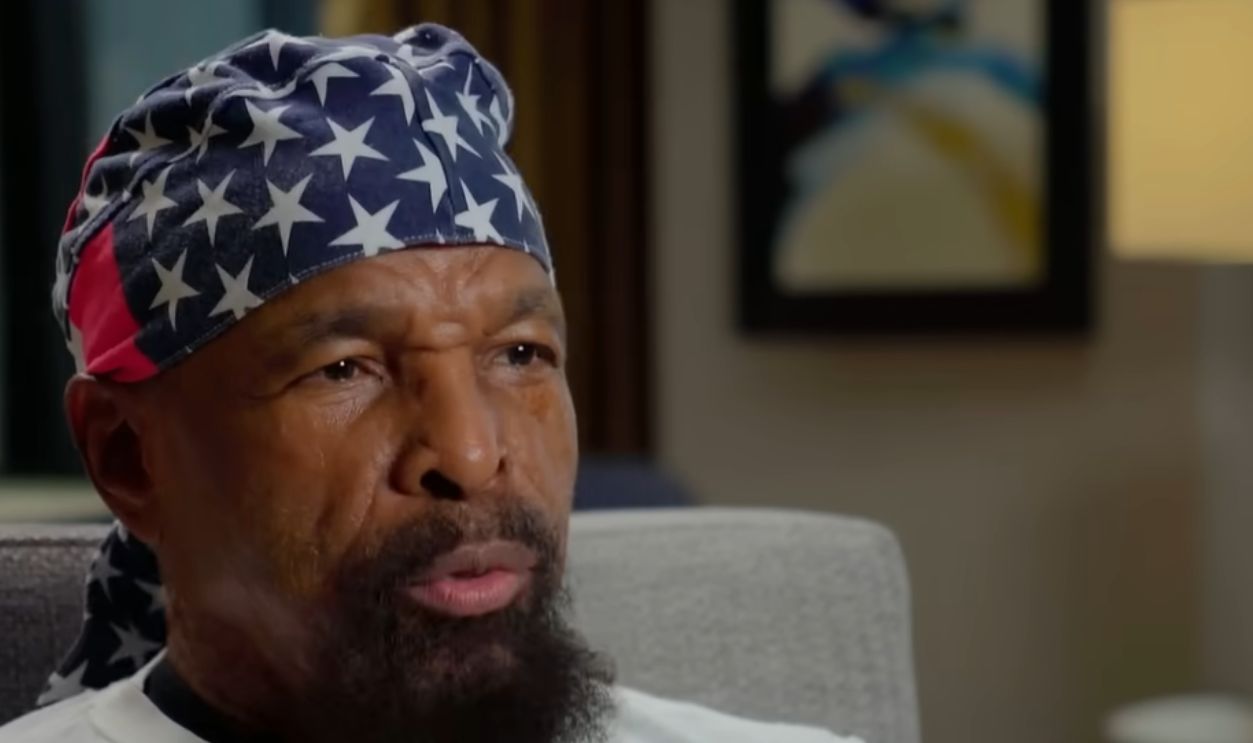 Screenshot from A&E’s Biography: “Rowdy” Roddy Piper (2021)