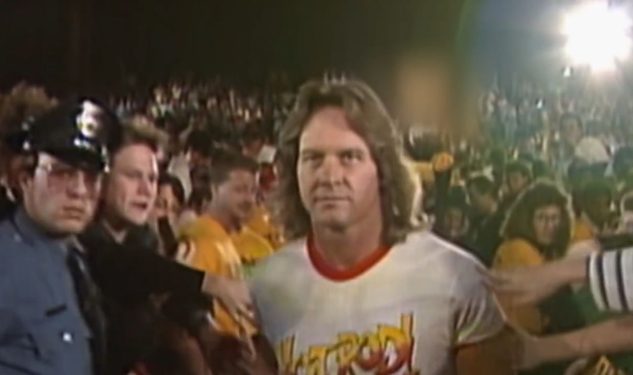 Screenshot from WWE Biography: 