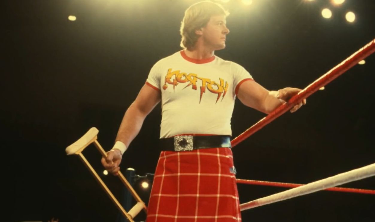 Screenshot from WWE Biography: 