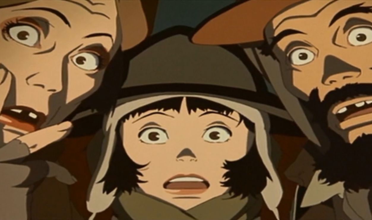 Screenshot from Tokyo Godfathers (2003)