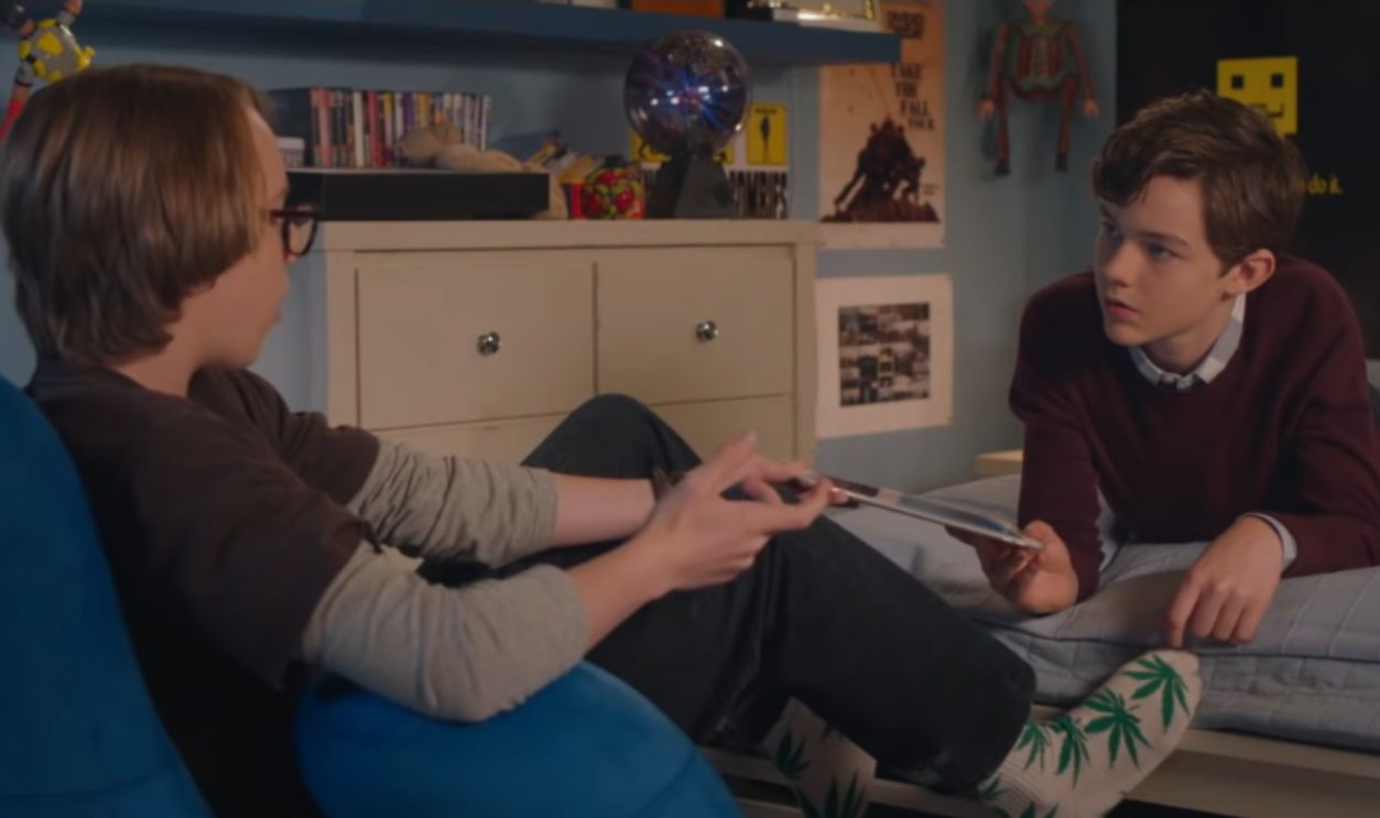 Screenshot from Better Watch Out (2016)