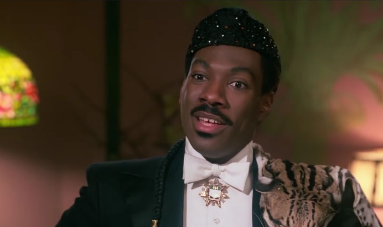Screenshot from Coming to America (1988)
