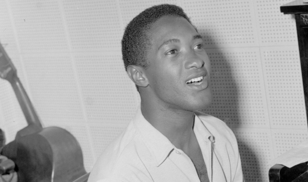 Soul Singer Sam Cooke at RCA Studios circa 1960 in Los Angeles, California. 