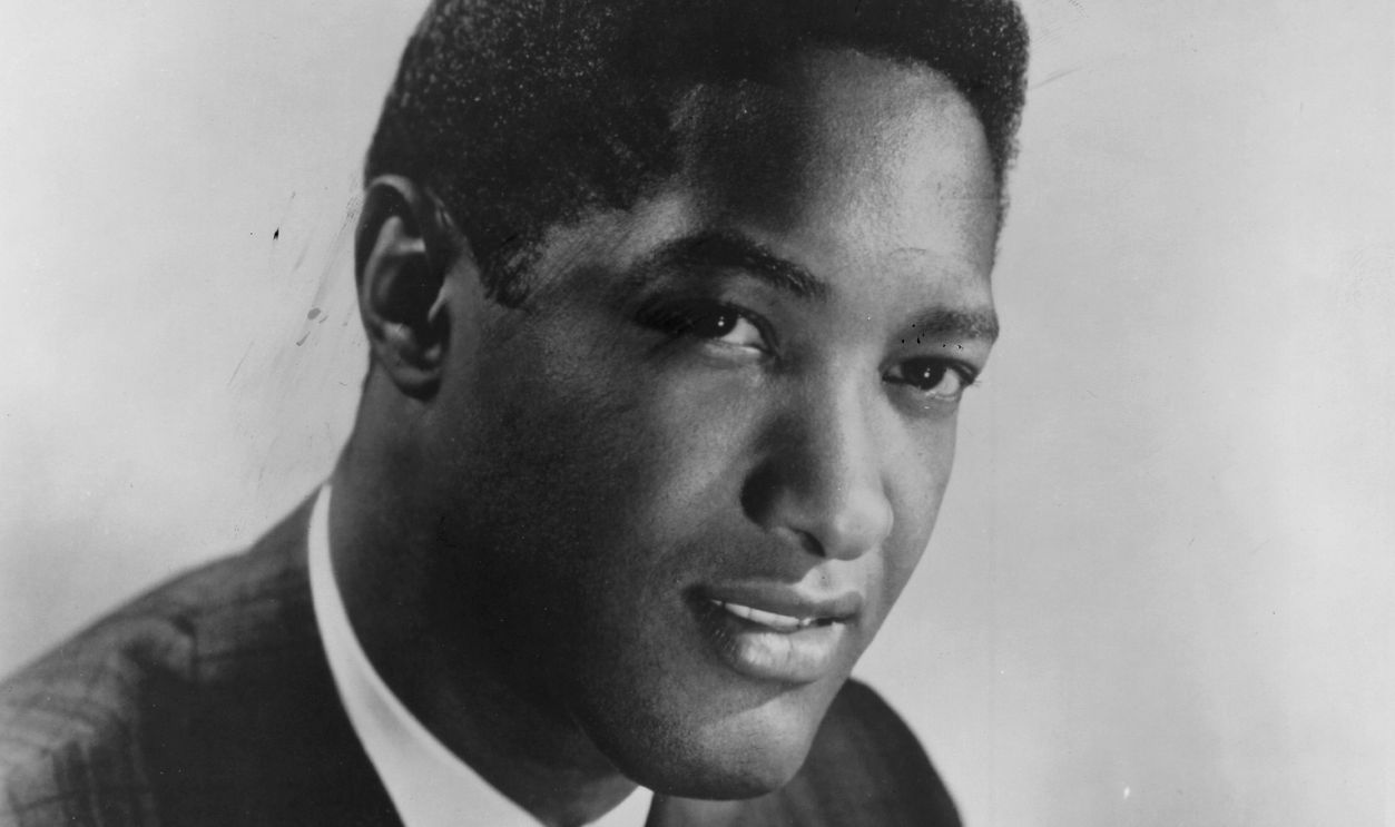Photo of Sam COOKE; Posed studio portrait of Sam Cooke