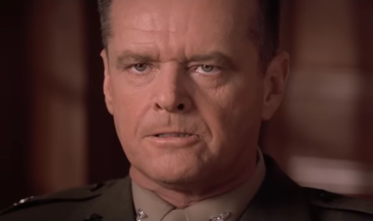 Screenshot from A Few Good Men (1992)