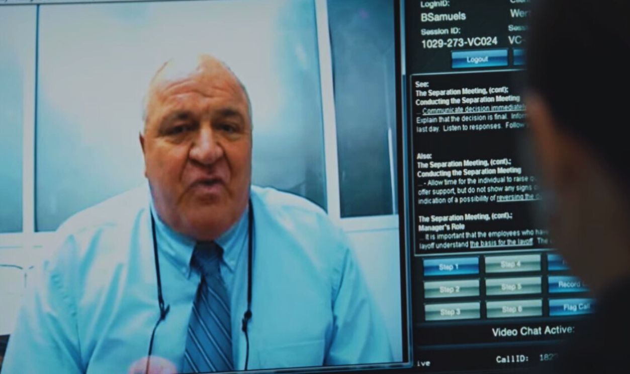 Screenshot from Up in the Air (2009)