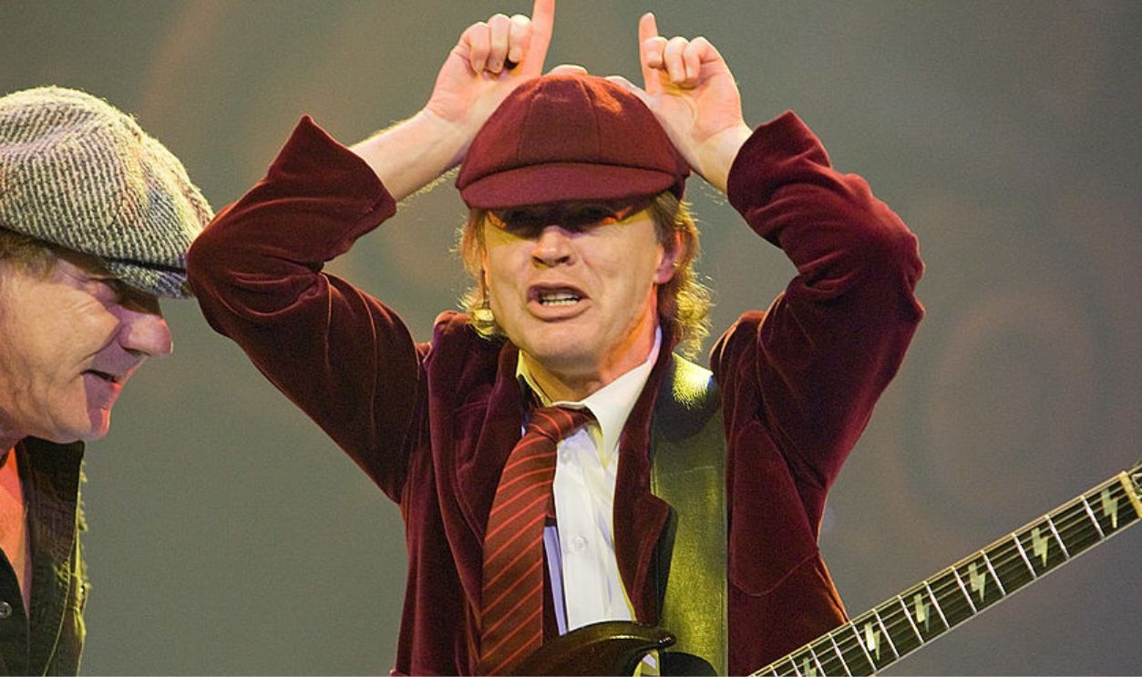 AC/DC Performs at Conseco Fieldhouse in Indianapolis, Indiana