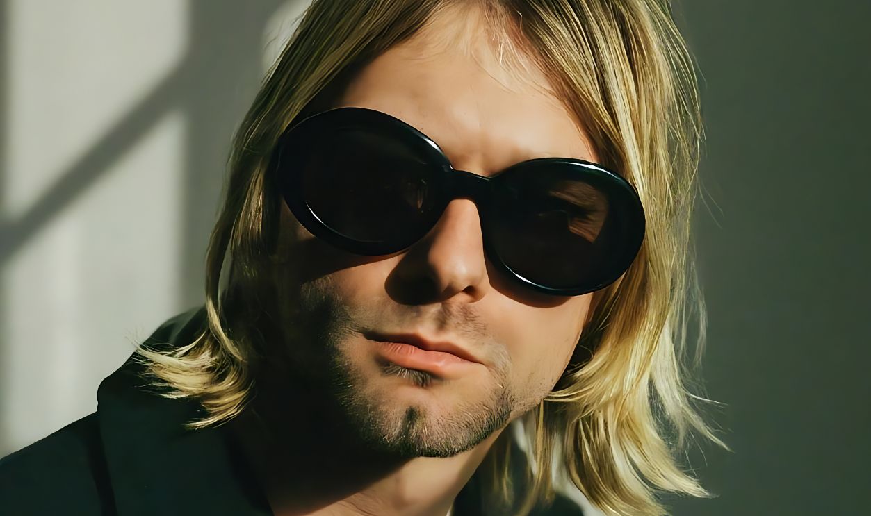 Advertising - product photo of kurt cobain at age 45