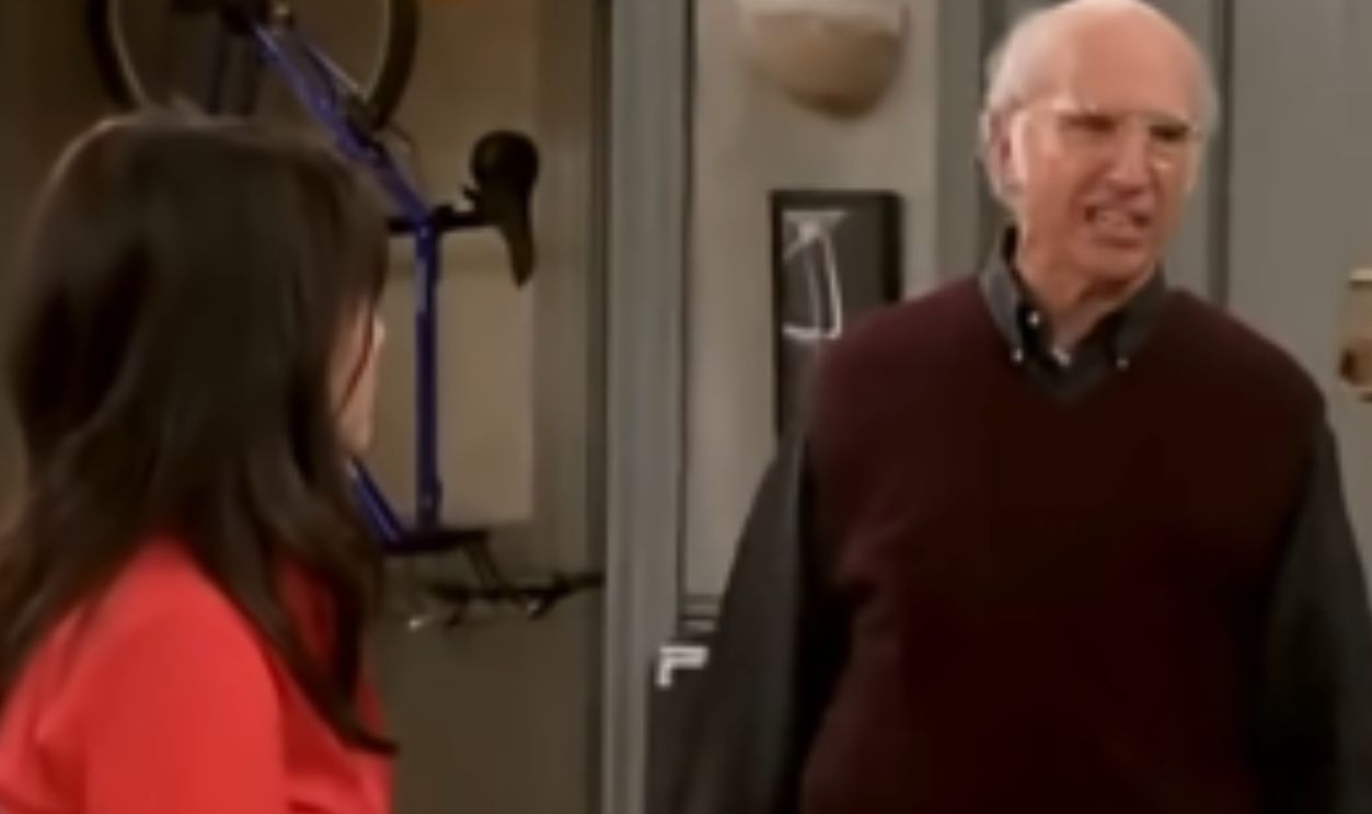 Screenshot from Curb Your Enthusiasm, HBO (2009)