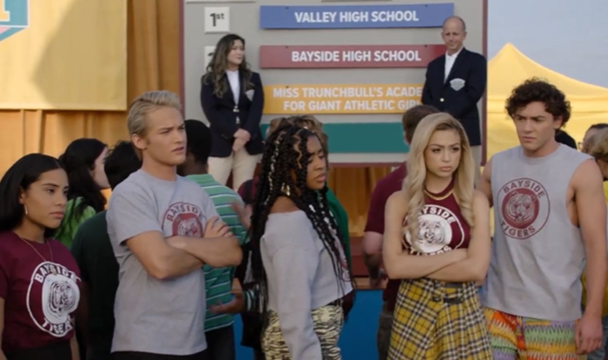 Screenshot from Saved by the Bell, Peacock (2020)