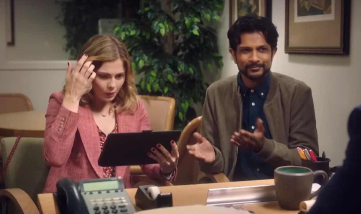 Screenshot from Ghosts (2021-)