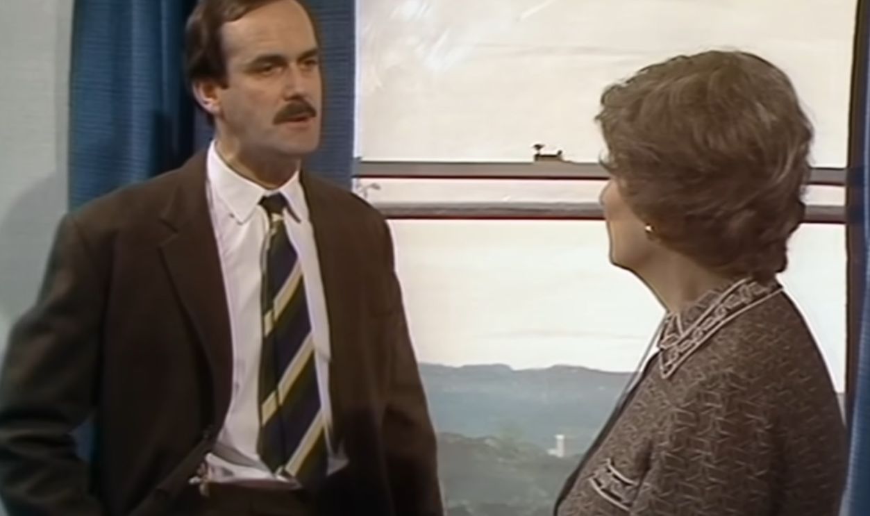 Screenshot from Fawlty Towers (1975–1979)