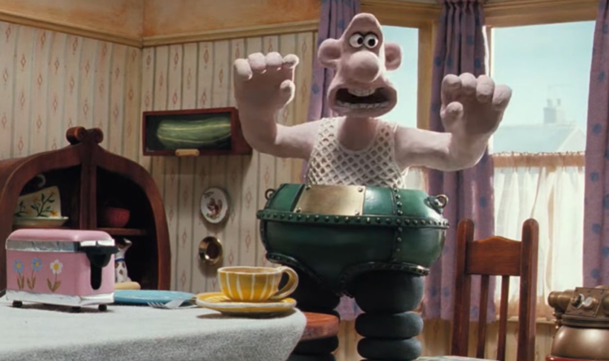 Screenshot from Wallace & Gromit: The Wrong Trousers (1993)
