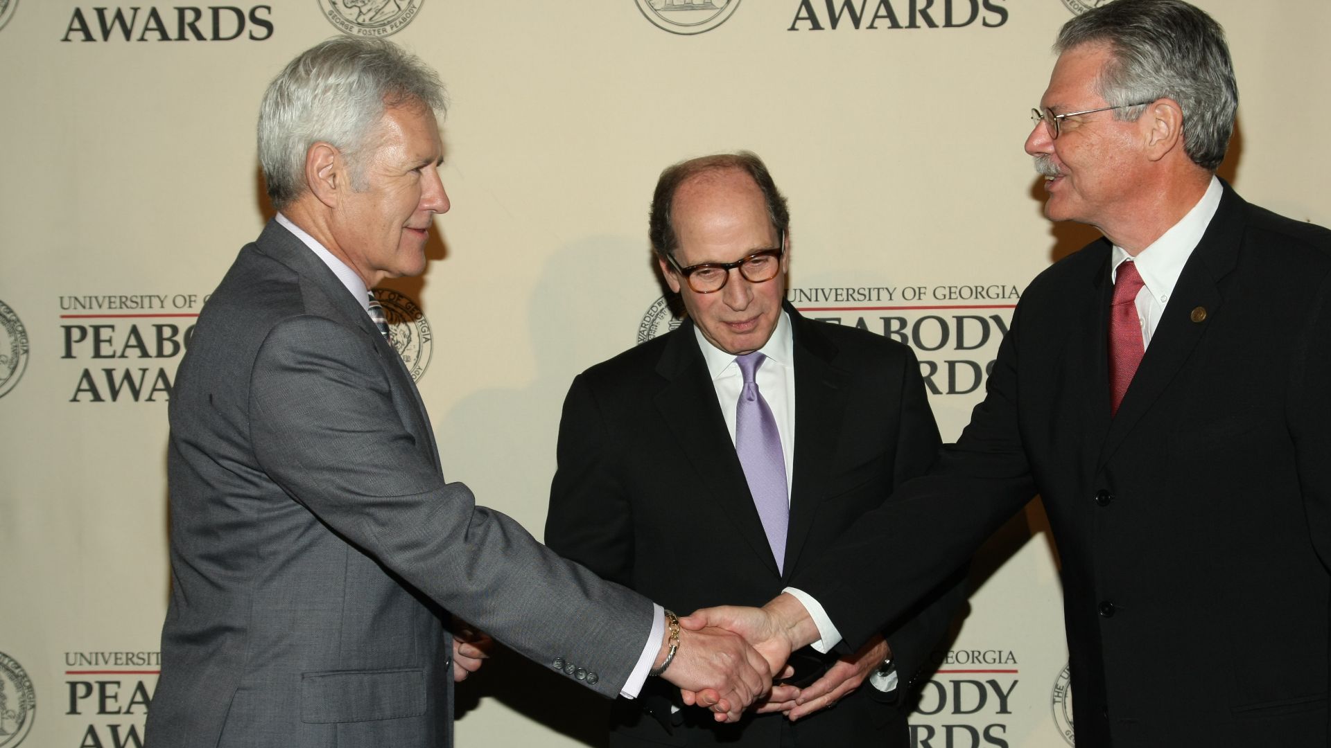 File:Alex Trebek, Harry Friedman, and Horace Newcomb, May 2012 (10).jpg