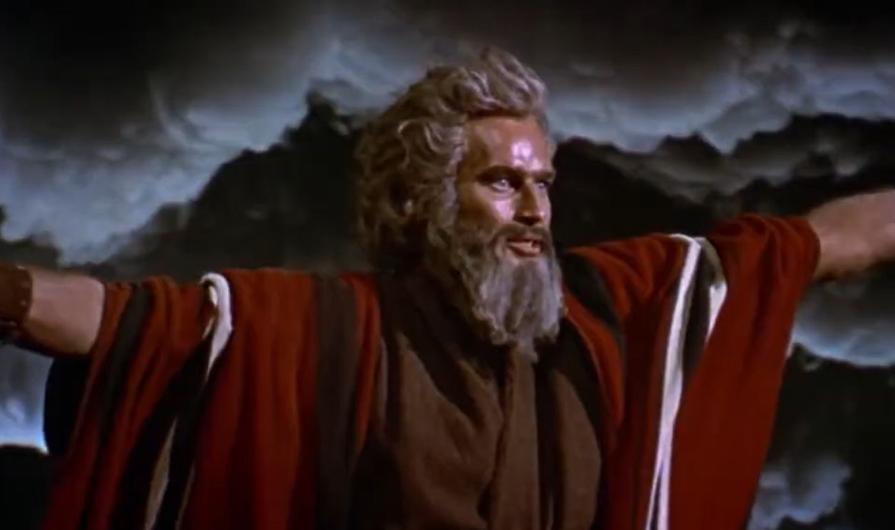 Screenshot from The Ten Commandments (1956)
