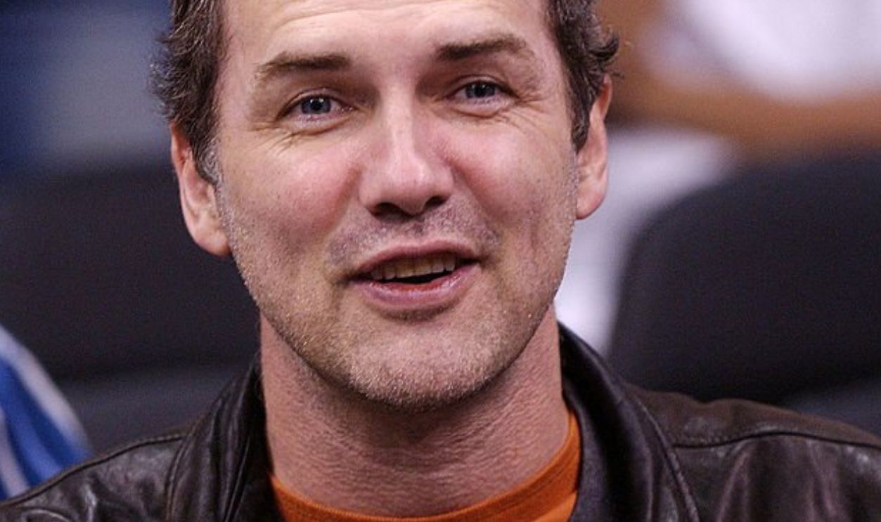 LOS ANGELES - MARCH 28: Actor/comedian Norm McDonald attends the game between the Los Angeles Lakers and the Washington Wizards on March 28, 2003 at the Staples Center in Los Angeles, California.