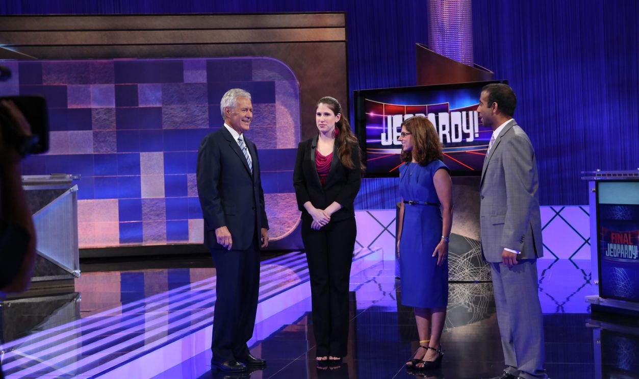 CULVER CITY, CA - JULY 25: In this handout photo provided by Jeopardy Productions, Inc., 