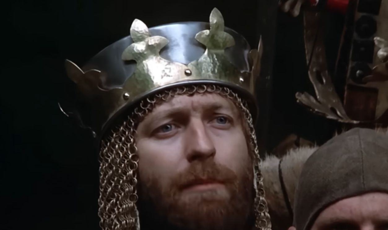 Screenshot from Monty Python and the Holy Grail (1975)