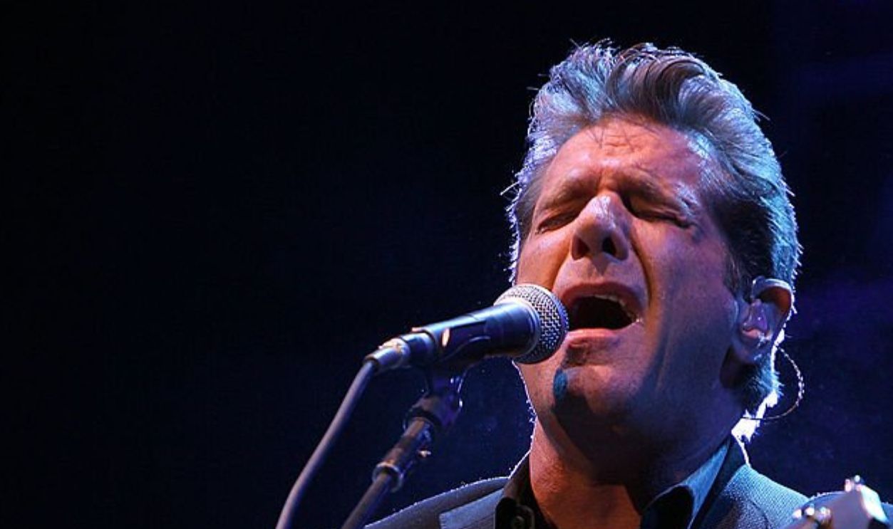 INDIO, CA - MAY 02: Musician Glenn Frey of the Eagles performs during day 1 of Stagecoach, California's Country Music Festival held at the Empire Polo Field on May 2, 2008 in Indio, California.