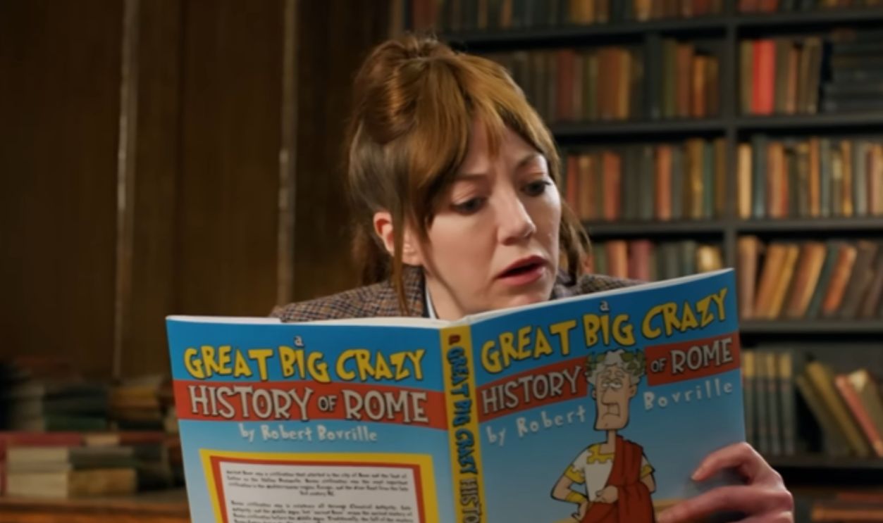 Screenshot from Cunk on Earth (2022-2023)