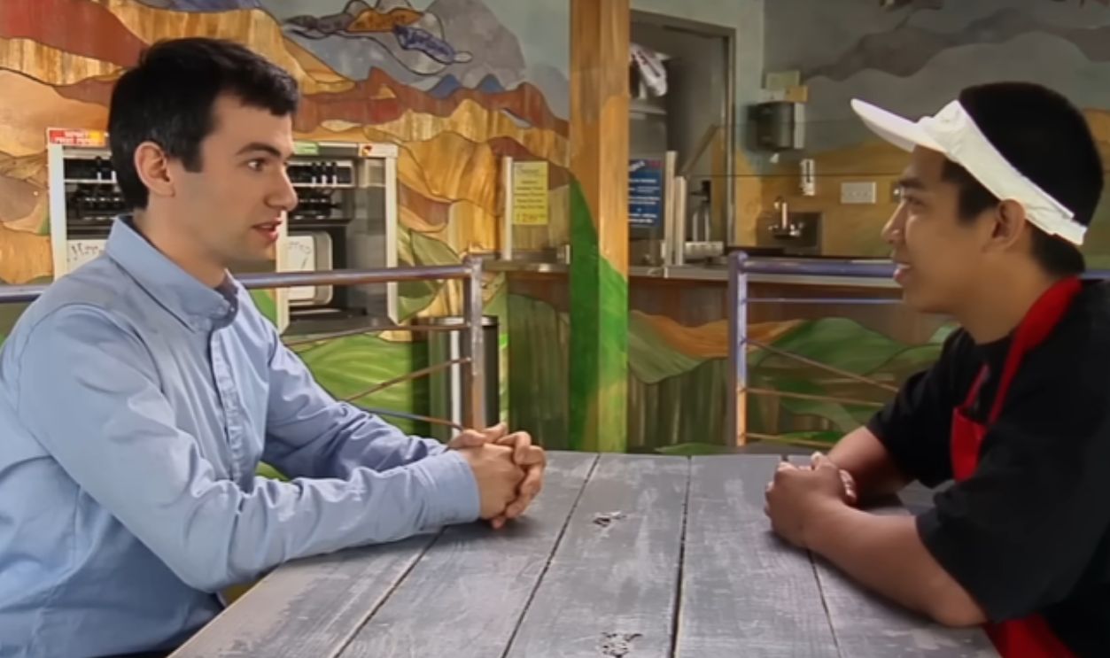 Screenshot from Nathan for You (2013-2017)