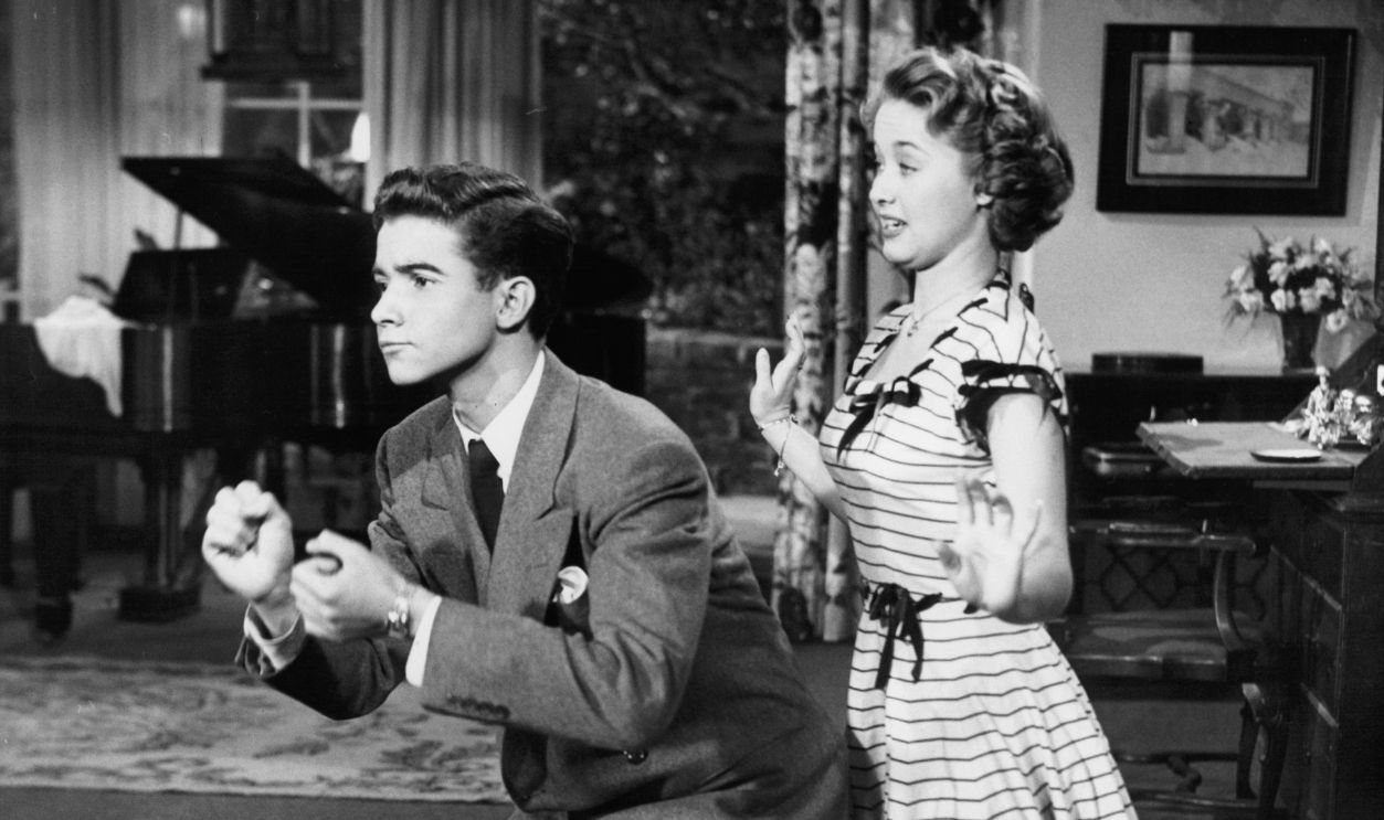 Scotty Beckett And Jane Powell In 'A Date With Judy'