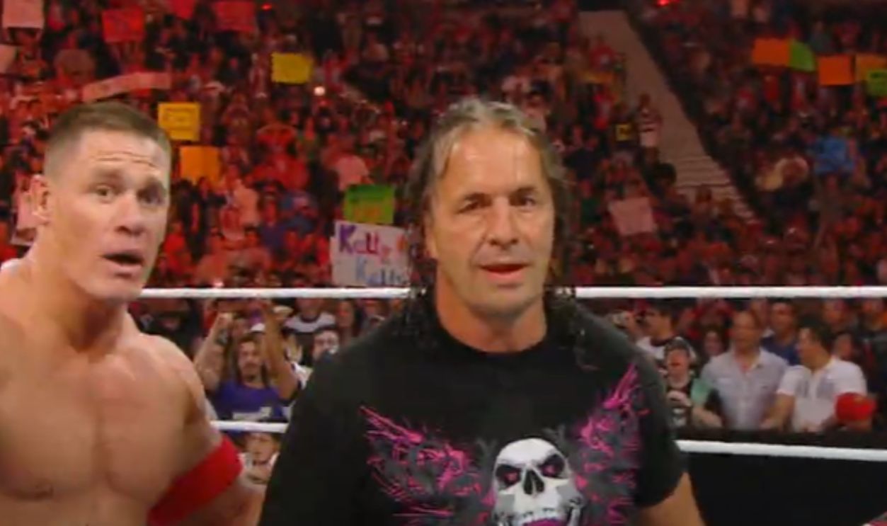 Bret Hart In RAW, 2011