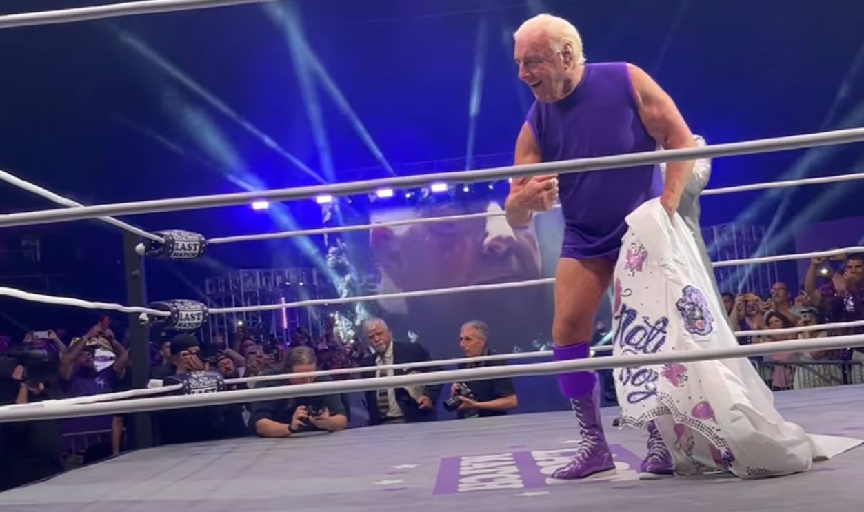 Ric Flair In Ric Flair’s Last Match, 2022