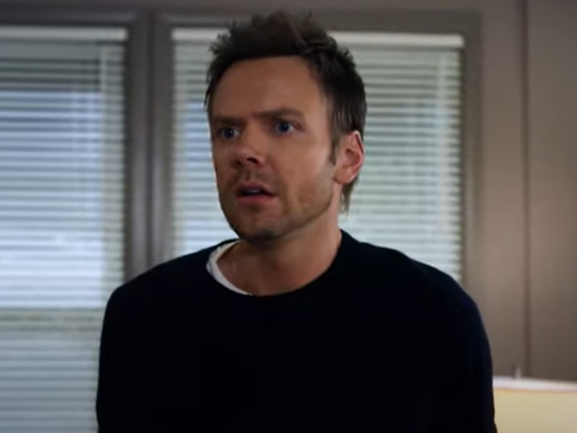A visually captivating still taken from a pivotal moment in the television series Community (2009-2015)