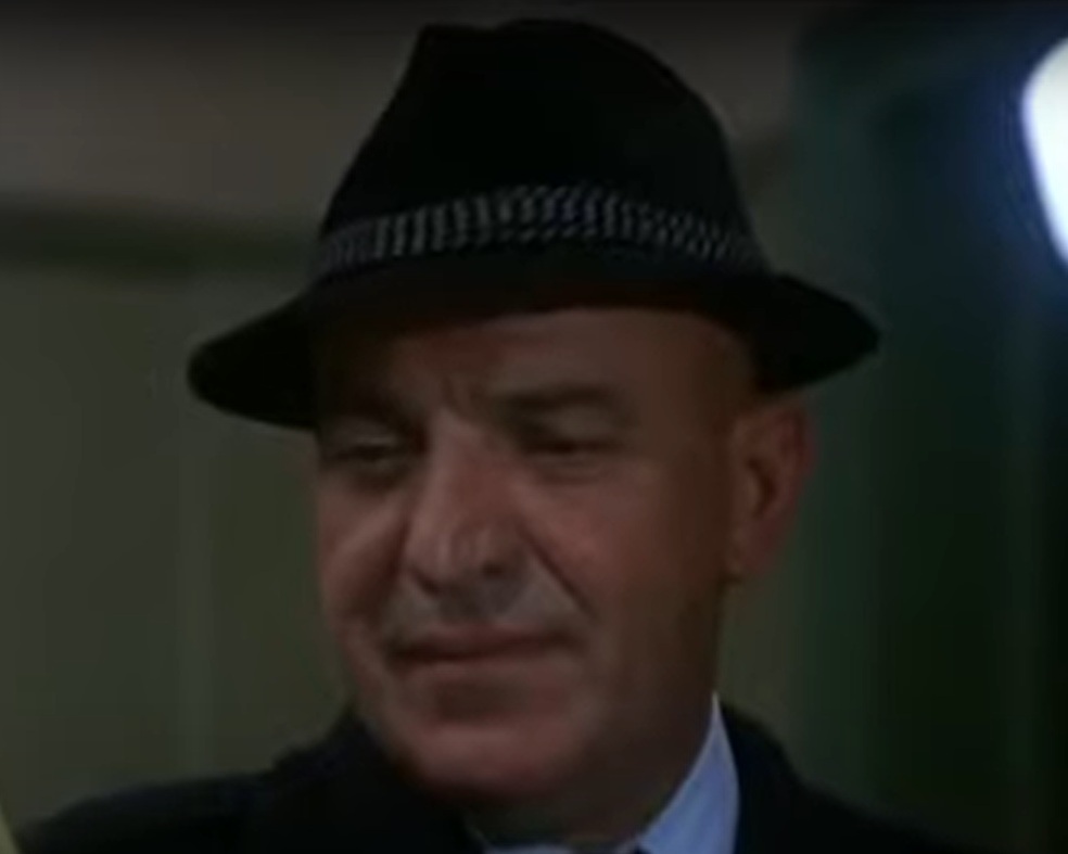 A visually captivating still taken from a pivotal moment in the television series Kojak (1973-1978)