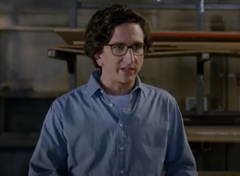 A visually captivating still taken from a pivotal moment in the television series Love (2016-2018)