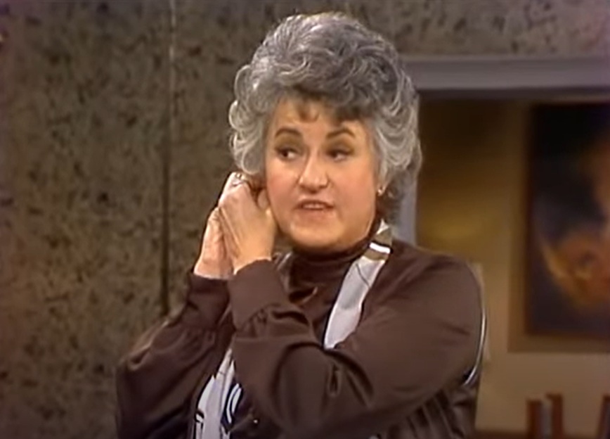 A visually captivating still taken from a pivotal moment in the television series Maude (1972-1978)