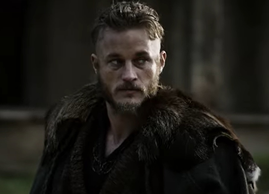 A visually captivating still taken from a pivotal moment in the television series Vikings (2013-2020)