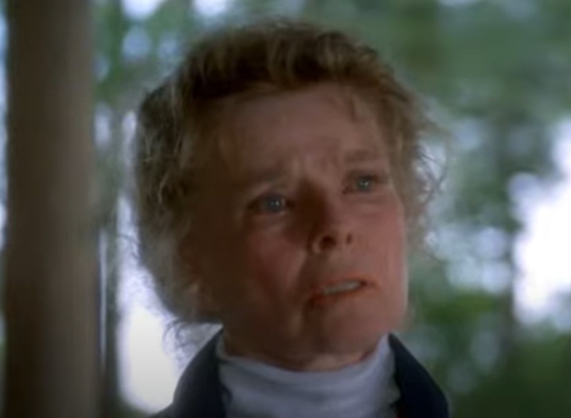 A visually captivating still taken from a pivotal moment in the film On Golden Pond (1981)