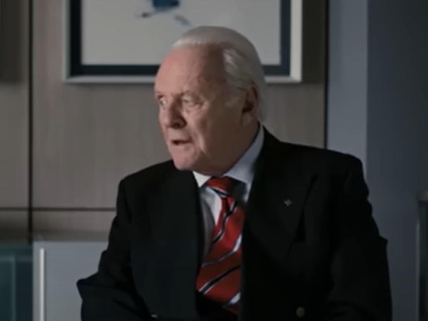 A visually captivating still taken from a pivotal moment in the film The Father (2020)