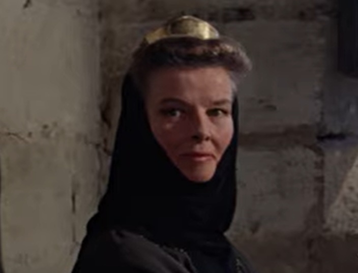 A visually captivating still taken from a pivotal moment in the film The Lion In Winter (1968)