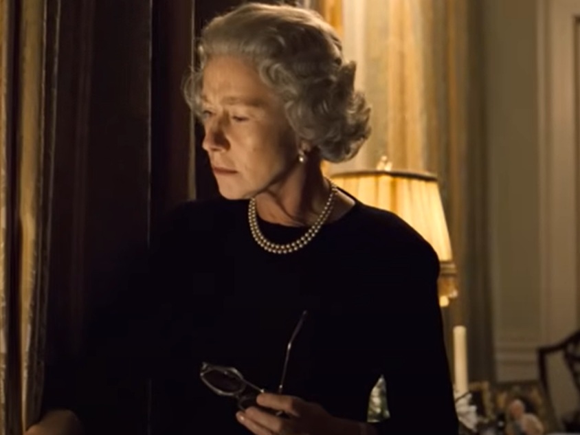 A visually captivating still taken from a pivotal moment in the film The Queen (2006)