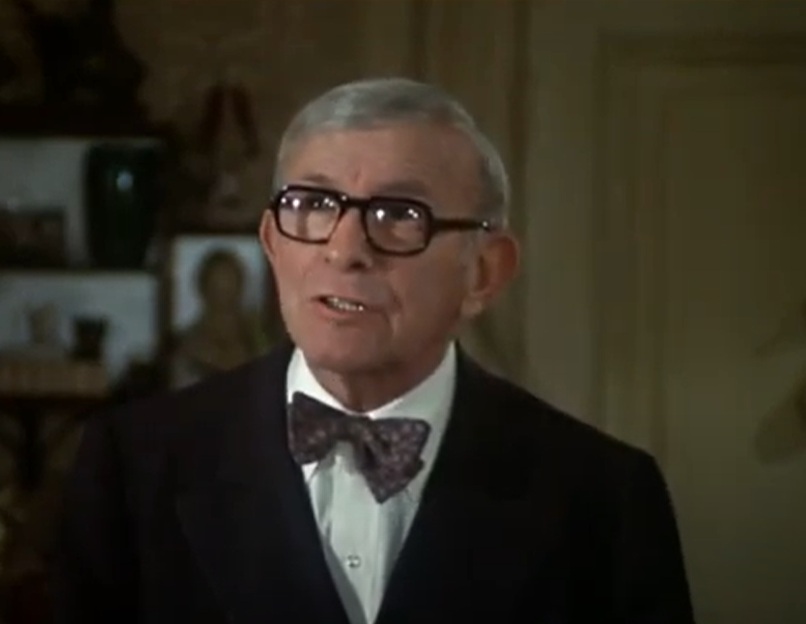 A visually captivating still taken from a pivotal moment in the film The Sunshine Boys (1975)