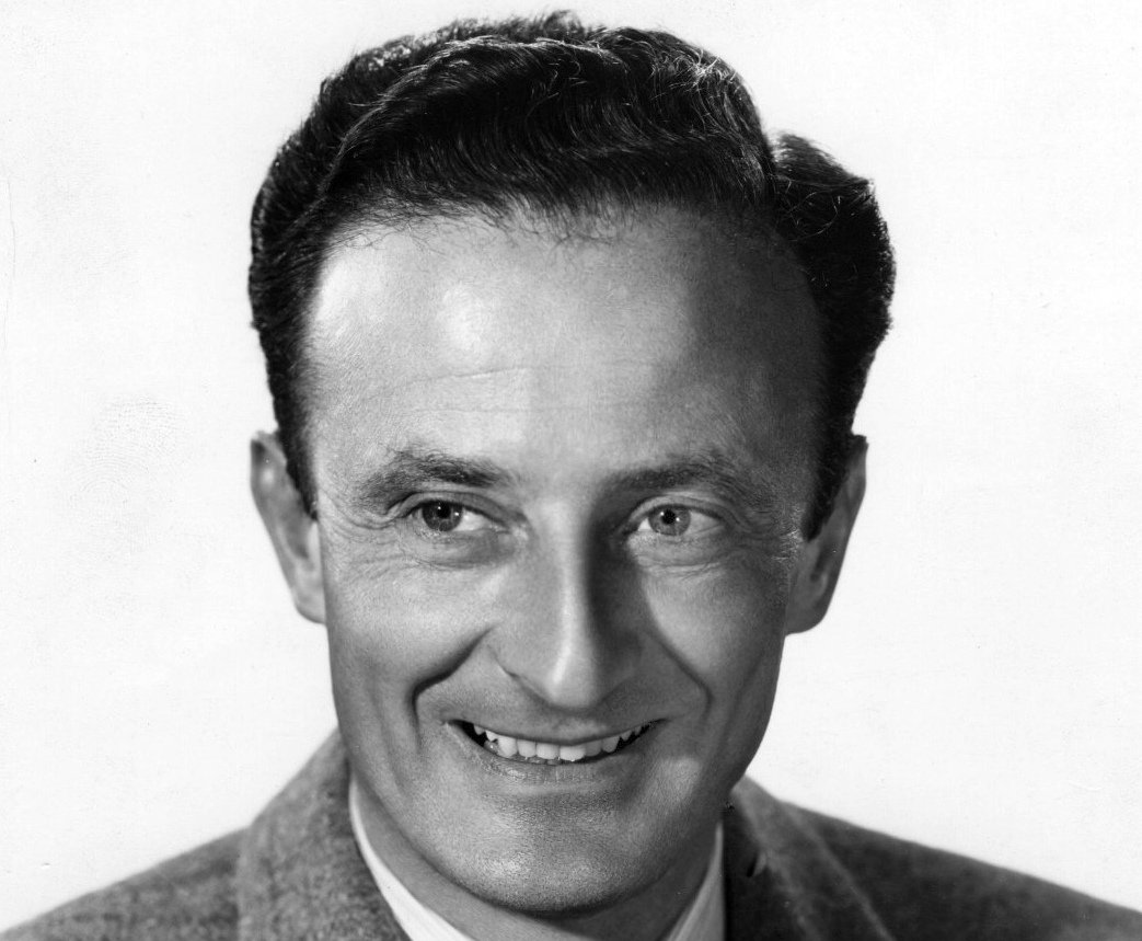 Grayscale Portrait Photo of Fred Zinnemann in gray outfit