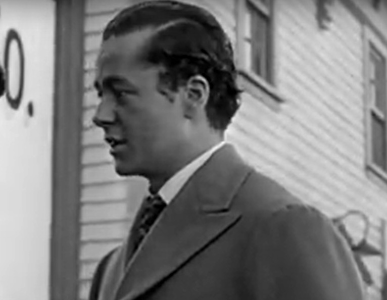 A visually captivating still taken from a pivotal moment in the film The Magnificent Ambersons (1942)